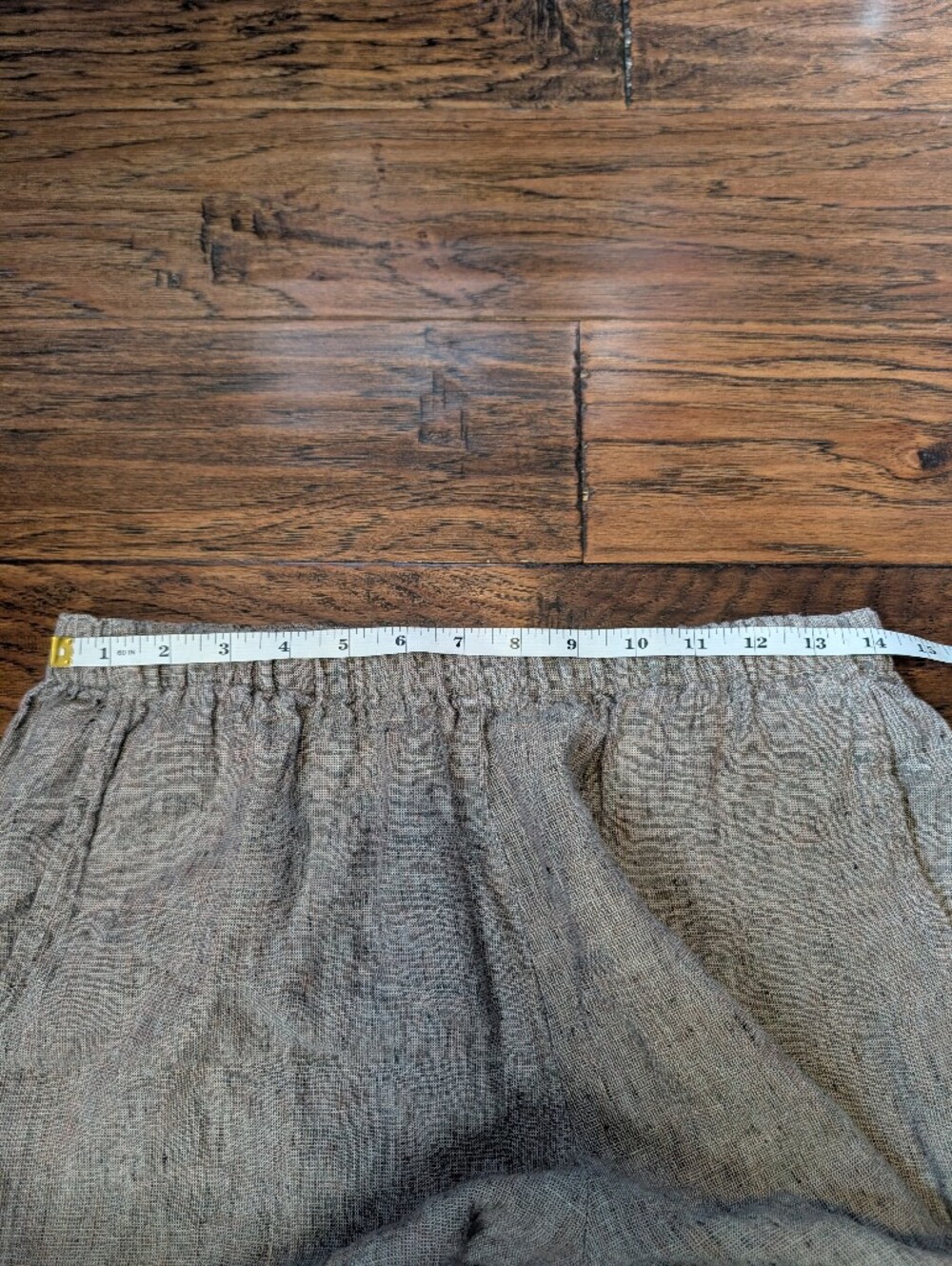 FLAX By Jeanne Englehart Wide Leg Crop Pants - Picture 5 of 7